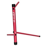 Maxbell Bicycle Parking Rack Stand Detachable for Cleaning Maintenance Garage Red