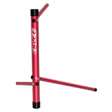 Maxbell Bicycle Parking Rack Stand Detachable for Cleaning Maintenance Garage Red