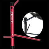 Maxbell Bicycle Parking Rack Stand Detachable for Cleaning Maintenance Garage Red