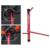 Maxbell Bicycle Parking Rack Stand Detachable for Cleaning Maintenance Garage Red