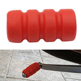 Maxbell Motorcycle Gear Shift Lever Cover Protective Pad for BMW K1300R K1300S Red