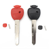 Maxbell Motorcycle Blank Key Uncut Blade for Majesty 250 Part Accessories Black