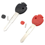 Maxbell Motorcycle Blank Key Uncut Blade for Majesty 250 Part Accessories Black