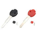 Maxbell Motorcycle Blank Key Uncut Blade for Majesty 250 Part Accessories Black