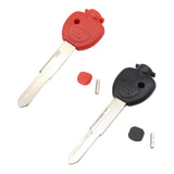 Maxbell Motorcycle Blank Key Uncut Blade for Majesty 250 Part Accessories Black
