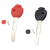 Maxbell Motorcycle Blank Key Uncut Blade for Majesty 250 Part Accessories Black