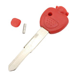 Maxbell Motorcycle Blank Key Uncut Blade for Majesty 250 Part Accessories Red