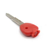 Maxbell Motorcycle Blank Key Uncut Blade for Majesty 250 Part Accessories Red
