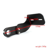 Maxbell Motorcycle Modified Side License Plate Bracket for Fat Boy Durable