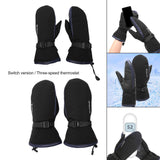 Maxbell Heating Gloves Anti Slip Windproof for Winter Sports Hiking Outdoor 1 level