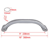 Maxbell Boat Grab Handle Marine Handrail Grab Bar Polished for Marine RV Yacht 9inch