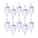 Maxbell One Way Inline Check Valve White Non Return for UTV Motorcycle