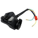 Maxbell 2Pcs 22mm Motorcycle Handlebar Switches Replaces 12V for LC135 Black