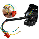 Maxbell 2Pcs 22mm Motorcycle Handlebar Switches Replaces 12V for LC135 Black