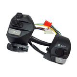 Maxbell 2Pcs 22mm Motorcycle Handlebar Switches Replaces 12V for LC135 Black