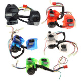 Maxbell 2Pcs 22mm Motorcycle Handlebar Switches Replaces 12V for LC135 Black