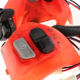 Maxbell 2Pcs 22mm Motorcycle Handlebar Switches Replaces 12V for LC135 Red