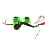 Maxbell 2Pcs 22mm Motorcycle Handlebar Switches Replaces 12V for LC135 Green