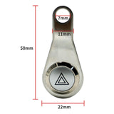 Maxbell LED Hazard Light Switch Waterproof for Motorcycle Scooter Accessory