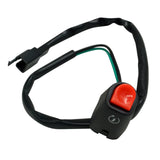 Maxbell Motorcycle Modification Start Ignition Switch Handlebar Mount Durable Sturdy