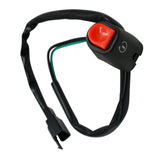 Maxbell Motorcycle Modification Start Ignition Switch Handlebar Mount Durable Sturdy