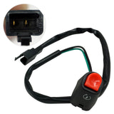 Maxbell Motorcycle Modification Start Ignition Switch Handlebar Mount Durable Sturdy