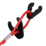 Maxbell Motorboat Kill Switch Key Lanyard Cord with Clip Hook for Boat Durable