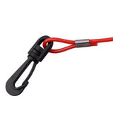 Maxbell Motorboat Kill Switch Key Lanyard Cord with Clip Hook for Boat Durable