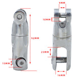 Maxbell Heavy Duty Boat Anchor Double Swivel Connector Spare Parts Replaces 6-8MM T30 T27 Wrench