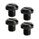 Maxbell 4x Motorcycle Mirror plug Screw Bolts M10 Metal Accessories Left