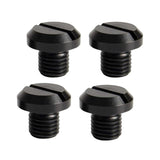 Maxbell 4x Motorcycle Mirror plug Screw Bolts M10 Metal Accessories Left