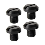 Maxbell 4x Motorcycle Mirror plug Screw Bolts M10 Metal Accessories Right