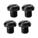 Maxbell 4x Motorcycle Mirror plug Screw Bolts M10 Metal Accessories Right