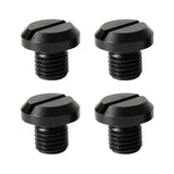 Maxbell 4x Motorcycle Mirror plug Screw Bolts M10 Metal Accessories Right
