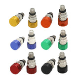 Maxbell 2 Pieces M5 0.8mm Fork Air Bleeder Pressure Valve for Motorbike Durable Black