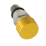Maxbell 2 Pieces M5 0.8mm Fork Air Bleeder Pressure Valve for Motorbike Durable Gold