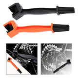 Maxbell Motorcycle Chain Cleaning Brush Chain Cleaning Brush for Mountain Bike Black