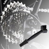 Maxbell Motorcycle Chain Cleaning Brush Chain Cleaning Brush for Mountain Bike Black