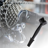 Maxbell Motorcycle Chain Cleaning Brush Chain Cleaning Brush for Mountain Bike Black