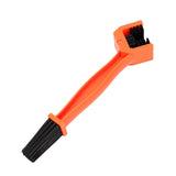 Maxbell Motorcycle Chain Cleaning Brush Chain Cleaning Brush for Mountain Bike Orange