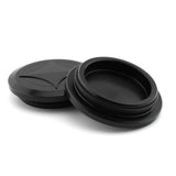 Maxbell 2x Aluminum Frame Plug Cap Cover Guard for Honda GB350S Black
