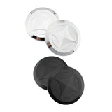 Maxbell 2x Aluminum Frame Plug Cap Cover Guard for Honda GB350S Black