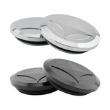Maxbell 2x Aluminum Frame Plug Cap Cover Guard for Honda GB350S Black