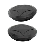 Maxbell 2x Aluminum Frame Plug Cap Cover Guard for Honda GB350S Black