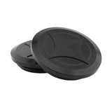 Maxbell 2x Aluminum Frame Plug Cap Cover Guard for Honda GB350S Black