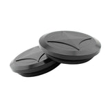 Maxbell 2x Aluminum Frame Plug Cap Cover Guard for Honda GB350S Black