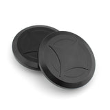 Maxbell 2x Aluminum Frame Plug Cap Cover Guard for Honda GB350S Black
