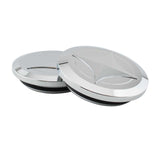 Maxbell 2x Aluminum Frame Plug Cap Cover Guard for Honda GB350S Silver