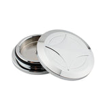 Maxbell 2x Aluminum Frame Plug Cap Cover Guard for Honda GB350S Silver