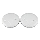 Maxbell 2x Aluminum Frame Plug Cap Cover Guard for Honda GB350S Silver